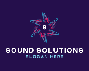 Sound Frequency Wave logo
