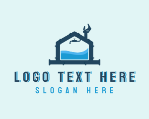 House Faucet Plumbing logo