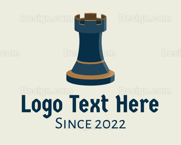 Medieval Rook Chess Logo