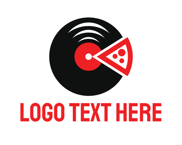 Pizza Slice logo example 3