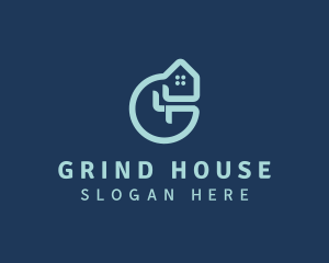 Housing Home Letter G logo design