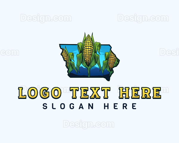 Iowa Sweet Corn Farm Logo