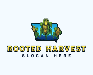 Iowa Sweet Corn Farm logo design