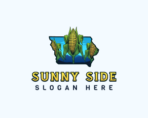 Iowa Sweet Corn Farm logo design