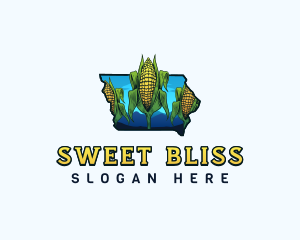 Iowa Sweet Corn Farm logo design