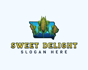 Iowa Sweet Corn Farm logo design