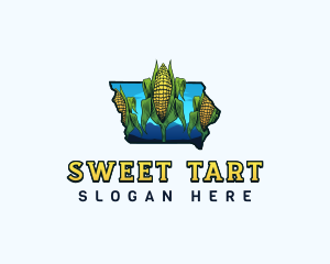 Iowa Sweet Corn Farm logo design