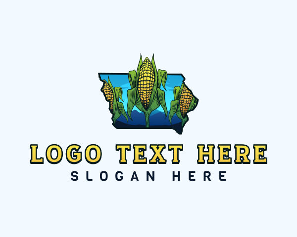 Sweet Corn logo example 1