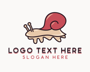 Snail Slimy Creature logo