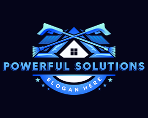 Power Washer Cleaning logo design