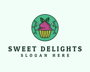 Vegan Sweet Cupcake logo