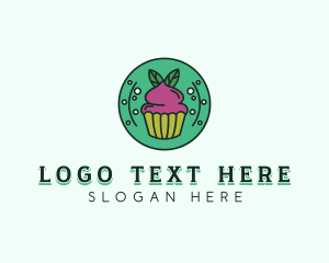 Vegan Sweet Cupcake logo