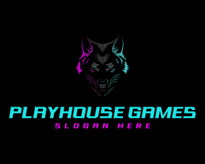 Wild Wolf Gaming logo design