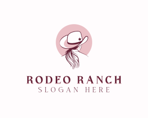 Cowboy Hat Cowgirl logo