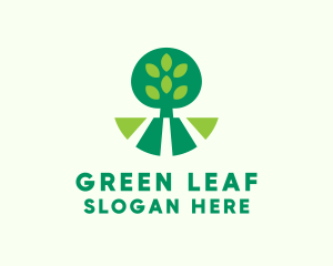 Tree Leaves Landscaping  logo