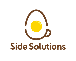 Egg Coffee Cup logo design