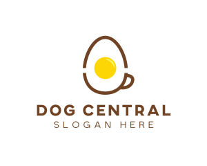 Egg Coffee Breakfast logo design