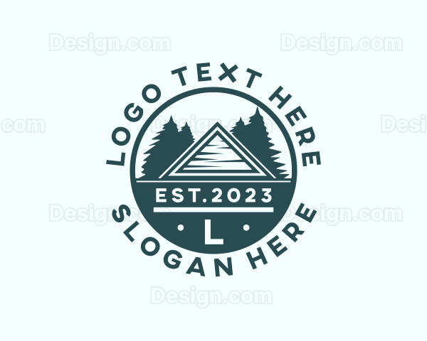 Forest Cabin Roofing Logo