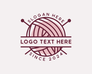 Yarn Textile Crochet Logo