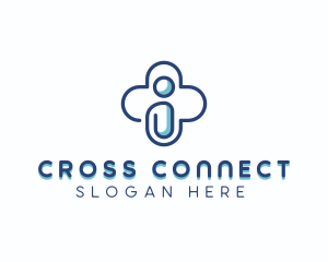 Medical Cross Healthcare logo design