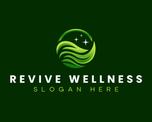 Natural Leaves Wellness logo design