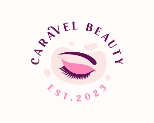 Beauty Cosmetics Eyelashes logo design