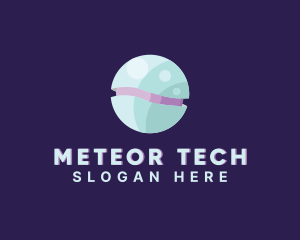 Modern Tech Ball logo design