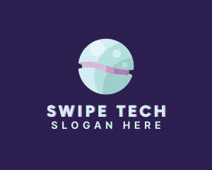 Modern Tech Ball logo design