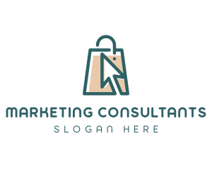 Market Shopping Bag logo design