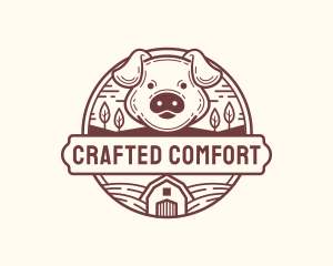 Livestock Pig Farm logo design