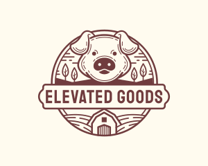 Livestock Pig Farm logo design