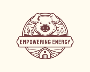 Livestock Pig Farm logo design