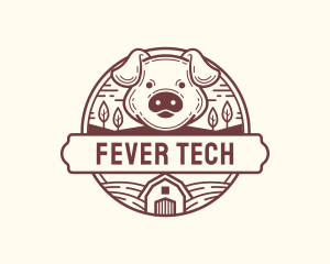 Livestock Pig Farm logo design