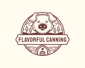 Livestock Pig Farm logo design