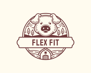 Livestock Pig Farm logo design