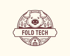 Livestock Pig Farm logo design