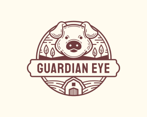 Livestock Pig Farm logo design