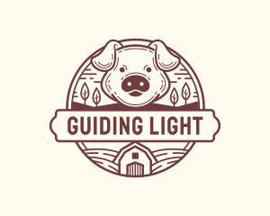 Livestock Pig Farm logo design