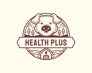 Livestock Pig Farm logo design