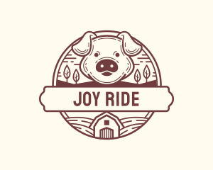 Livestock Pig Farm logo design