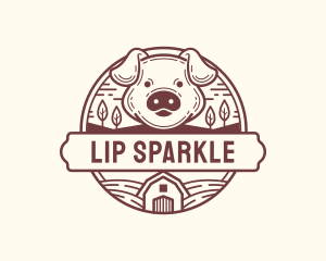 Livestock Pig Farm logo design