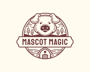 Livestock Pig Farm logo design