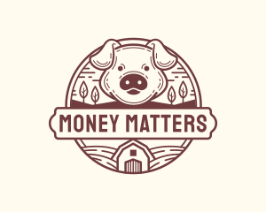 Livestock Pig Farm logo design