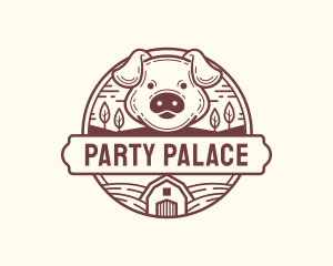 Livestock Pig Farm logo design