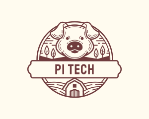 Livestock Pig Farm logo design