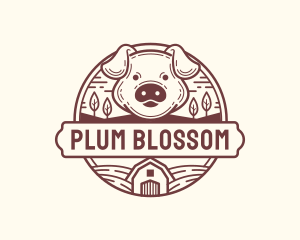 Livestock Pig Farm logo design