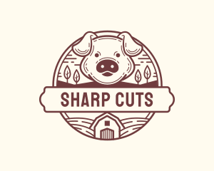 Livestock Pig Farm logo design