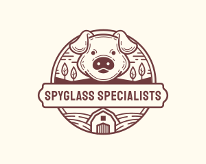 Livestock Pig Farm logo design