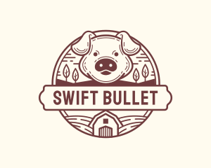 Livestock Pig Farm logo design