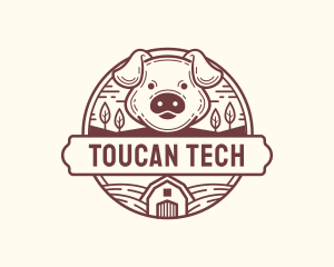 Livestock Pig Farm logo design